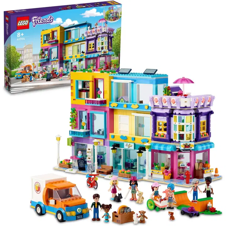 LEGO® Friends Pääkadun rakennus 41704