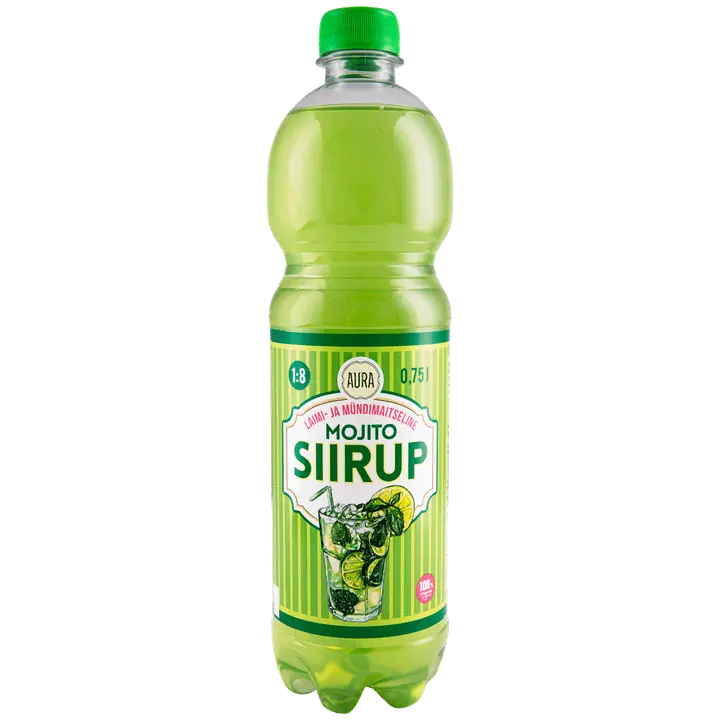 Aura laimi-mündi mojito siirup 750ml