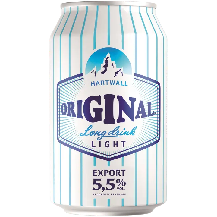 Hartwall original long drink light 330ml