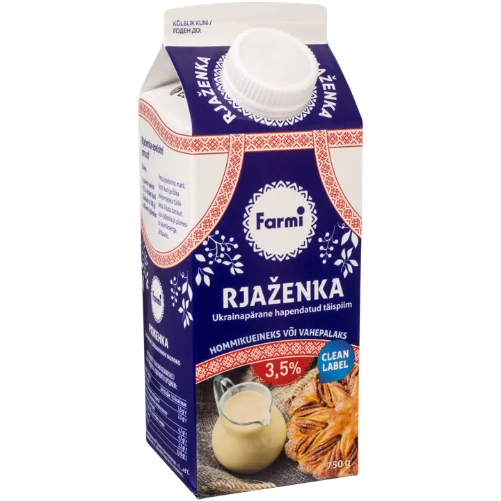 Rjaženka, 750 g