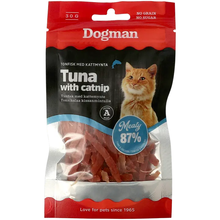 Dogman Tonnikalaa kissanmintulla 30g
