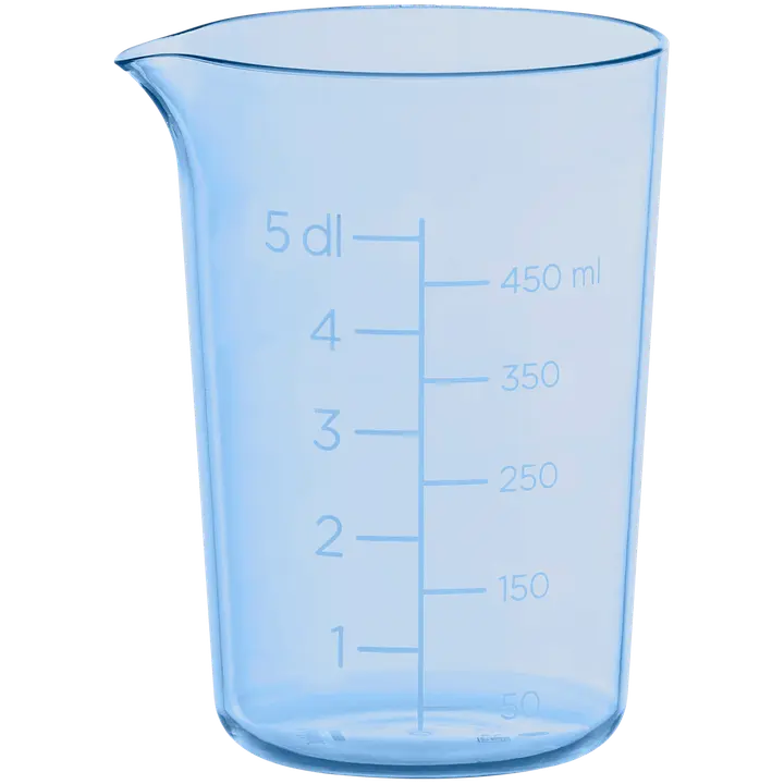 Mõõtekann GastroMax 0,5 l helesinine