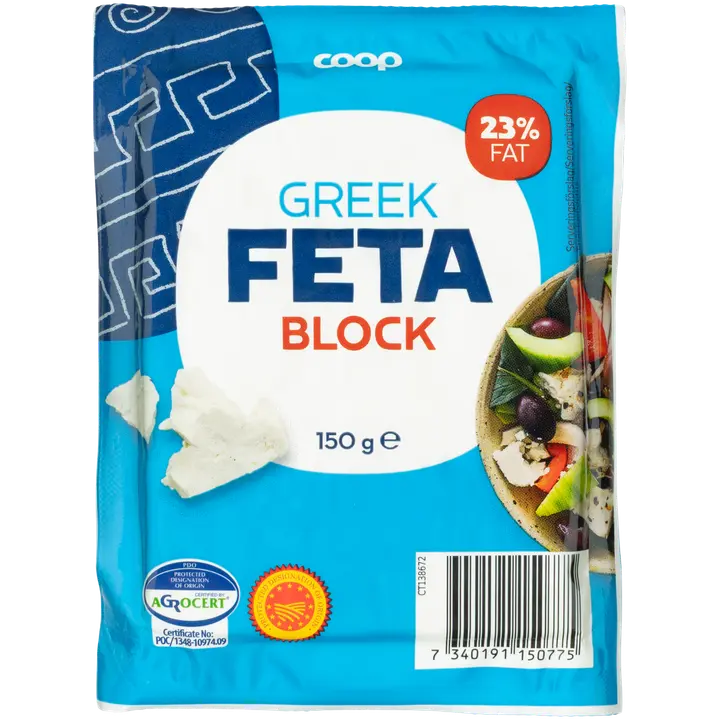 Coop fetajuusto vähälaktoosinen 150 g SAN