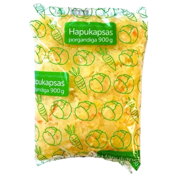 Hapukapsas porgandiga 900g Kadarbiku