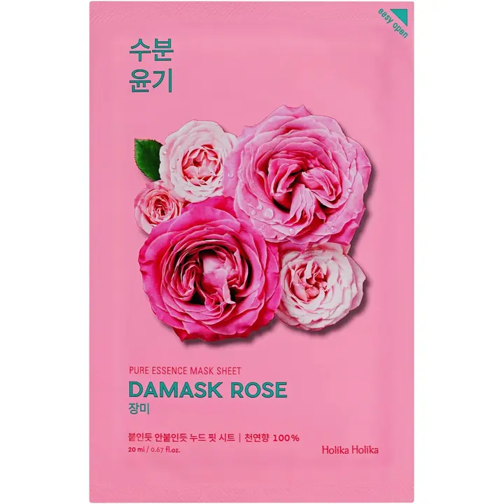 Holika Holika Pure Essence Damask Rose kangasnaamio 20ml