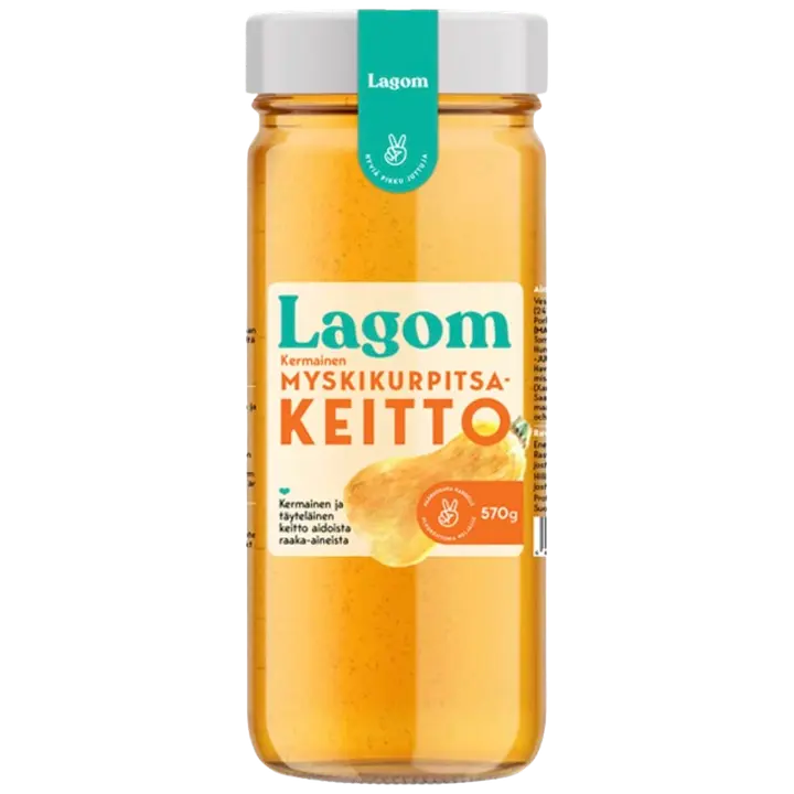 Lagom Kermainen myskikurpitsakeitto 570g