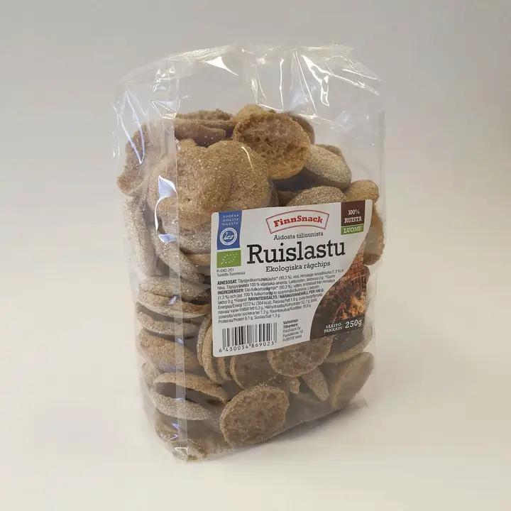 FinnSnack Ruislastu luomu 250g