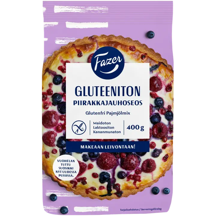 Fazer Gluteeniton Piirakkajauhoseos 400 g