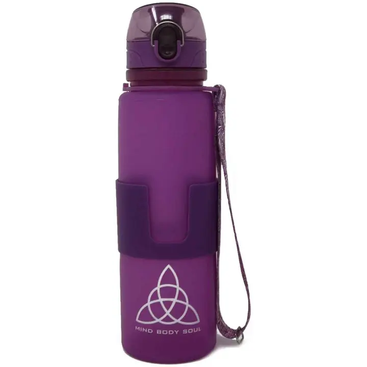 BMS juomapullo silikoni 0,65l violetti