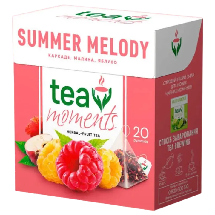 Tea Moments Suvine meloodia, tee püramiidides 34g (20x1,7)