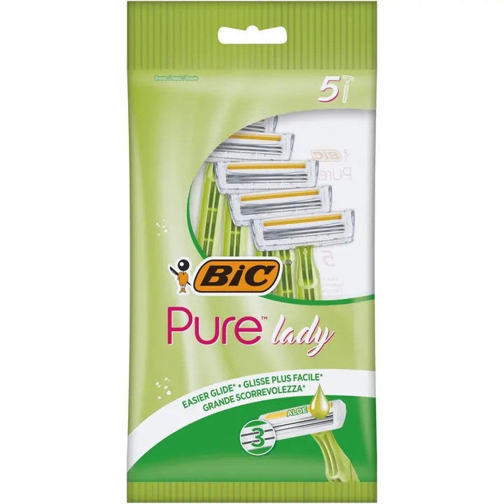 BIC varsiterä Pure 3 Lady 5-pack