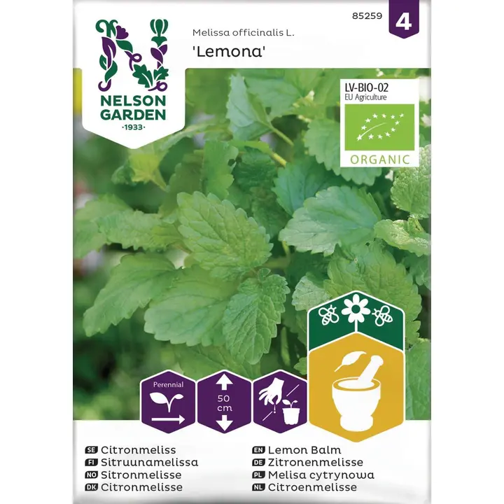 90291 sitrus melisslemona, organic