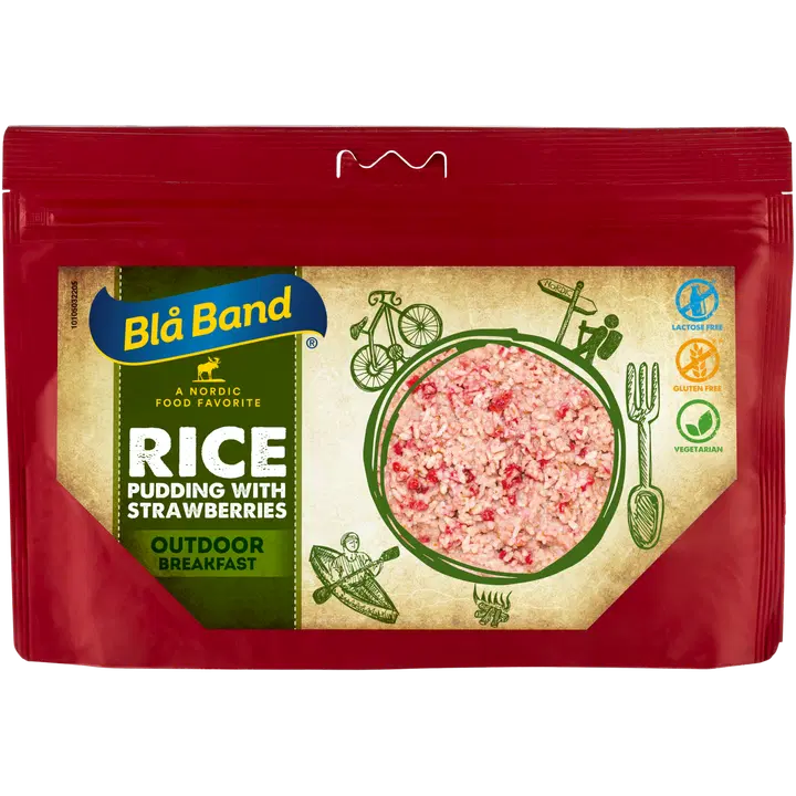 Blå Band Outdoor meal Mansikkariisipuuro 145g