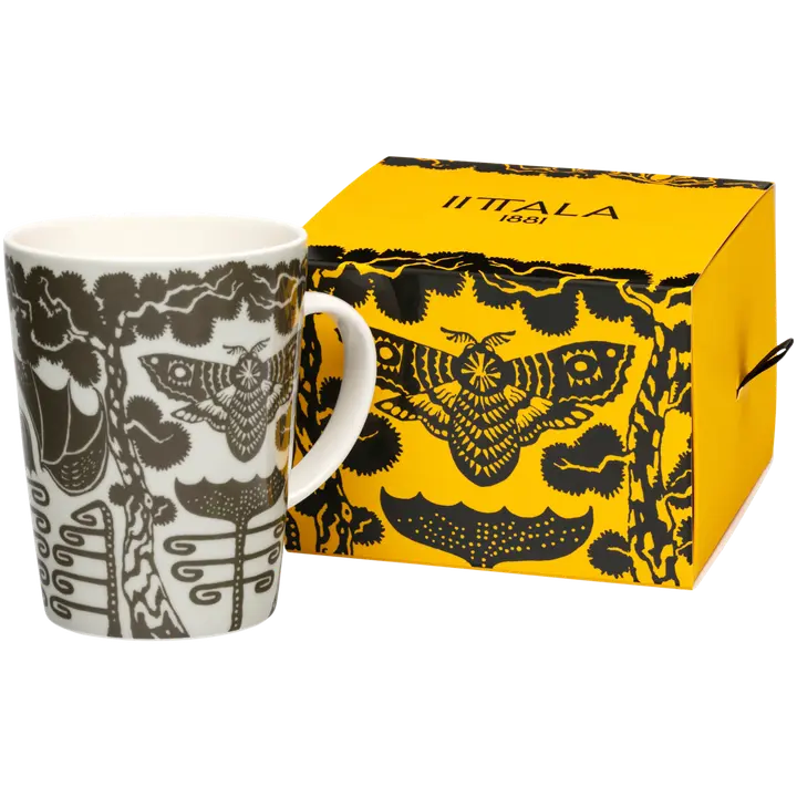 Iittala Muki Taika 0,4L Yö sepia lahjapaketissa