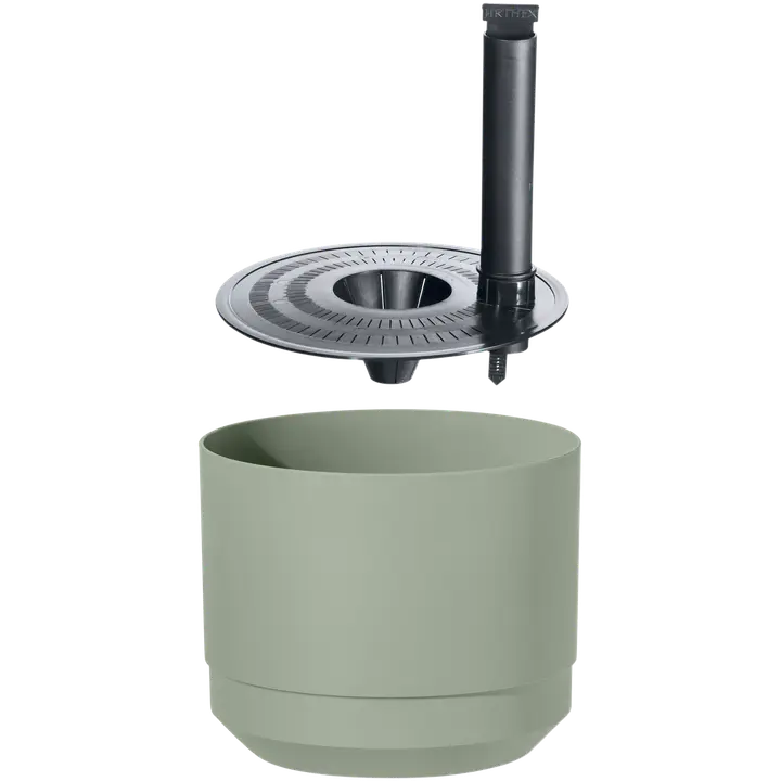 Lillepott paulina 25 cm oliiv