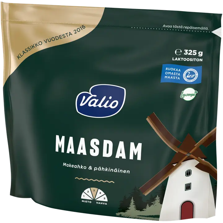 Valio Maasdam e325 g, luomu