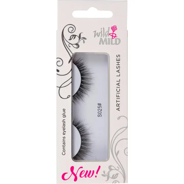S025 La-La-Lash Artificial Lashes Wild&Mild