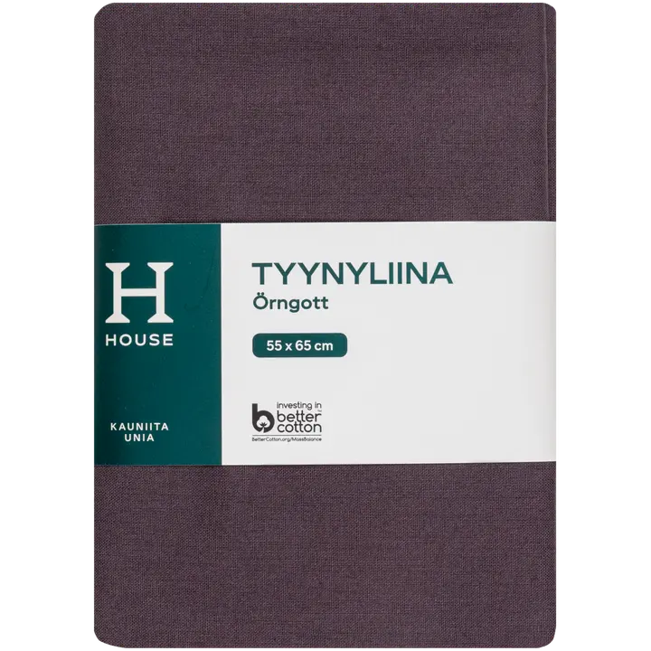 House tyynyliina 55 x 65 cm tumman harmaa
