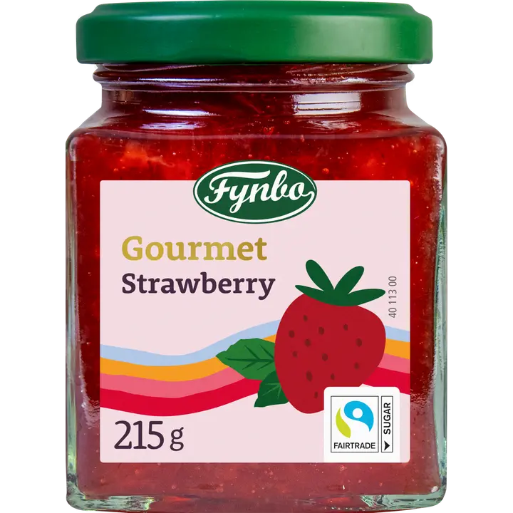 Fynbo Gourmet mansikkahillo 215g