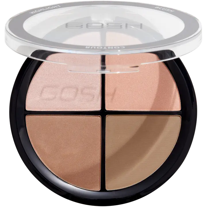 Gosh Contour'n Strobe Kit 001 Light -kasvomeikkipaletti 20g