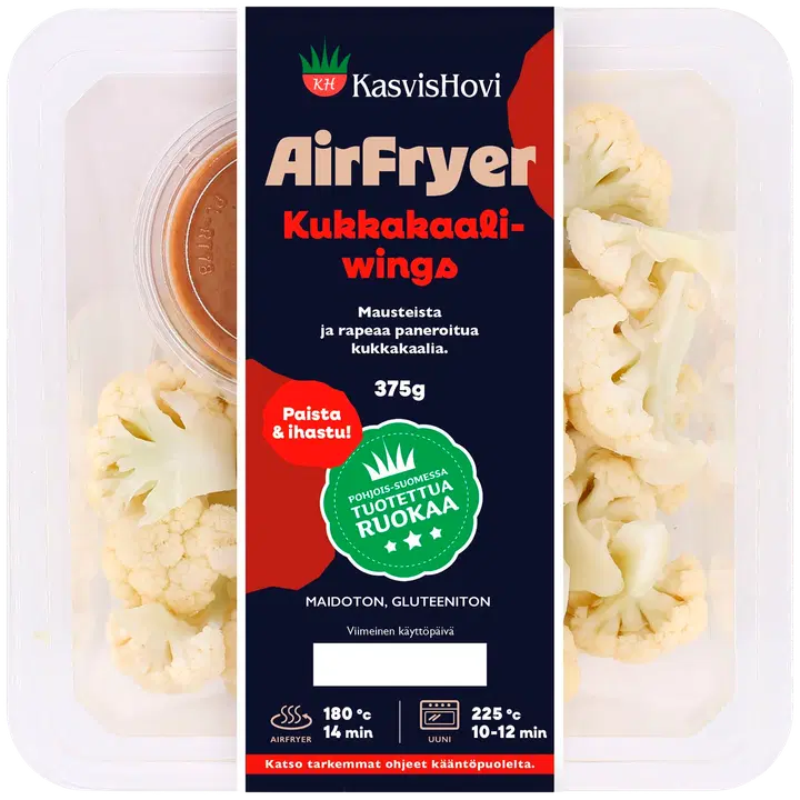 Kasvishovi Kukkakaaliwings 375 g
