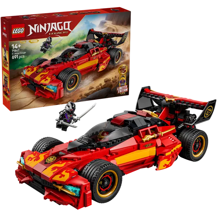 LEGO® Ninjago 71867 15-årsjubileum – X-1 Ninjamobil