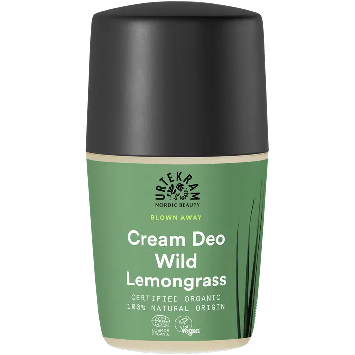 URTEKRAM Cream Deodorantti Wild Lemongrass 50ml