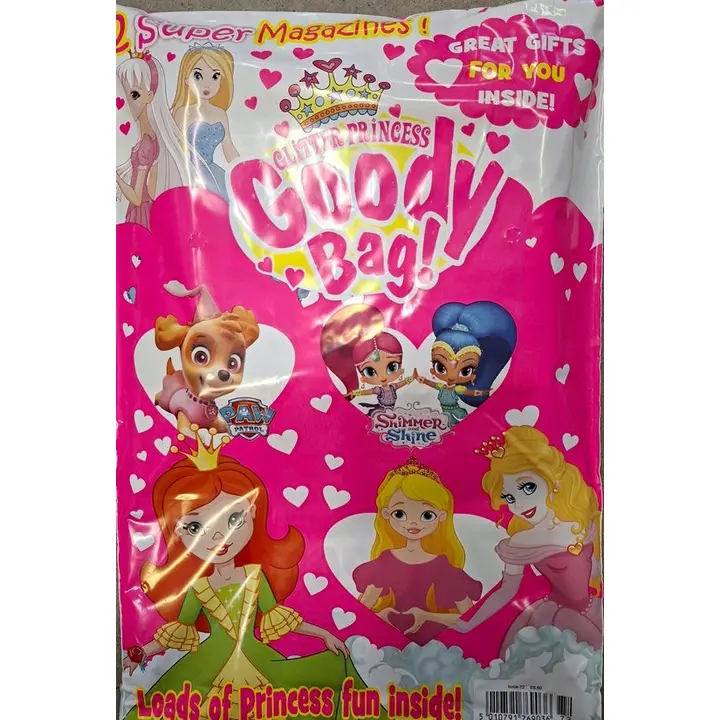 Glitter princess goody bag