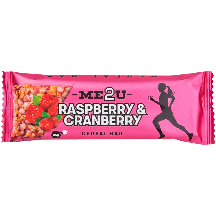 ME2U teraviljabatoon Vaarika ja jõhvika 45 g