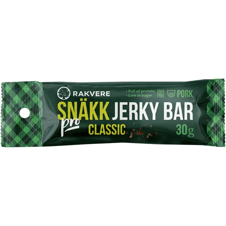 Rakvere SNÄKK pro Klassikaline jerky bar 30 g