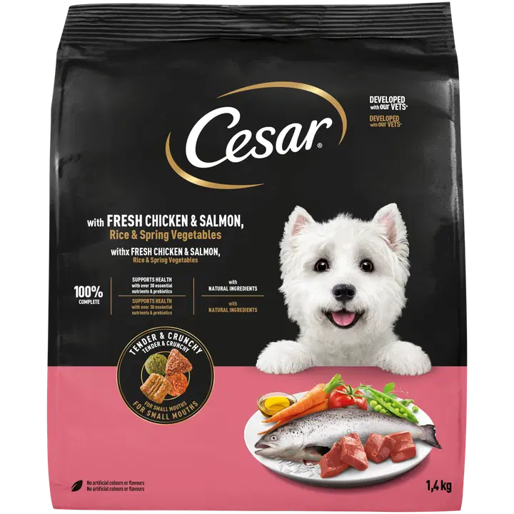 CESAR 1,4 kg Siipikarjaa, Kalaa & Kasviksia