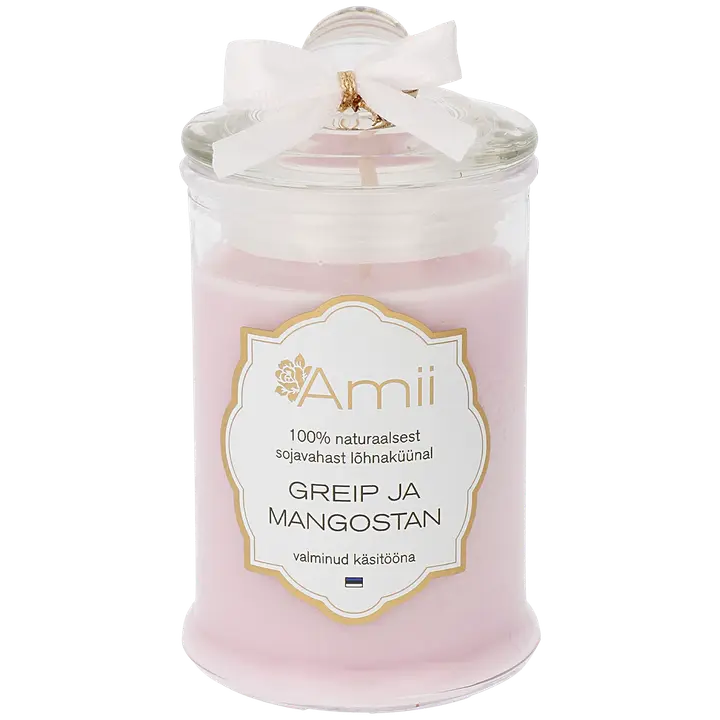 Amii lõhnaküünal greip ja mangostan 110g