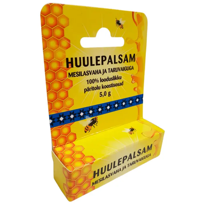 Salla-Pringi Mesila kaitsev huulepalsam taruvaigu, mesilasvaha, saialille ekstrakti ja kakaovõiga, 5g