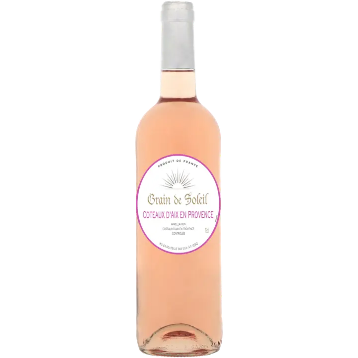 Grain de Soleil Coteaux d'Aix en Provence Rose KPN vein 750ml