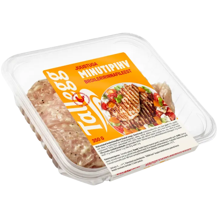 Tallegg Juustuga Minutipihv Broileri Fileest350G