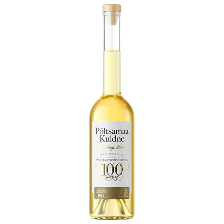 Põltsamaa Kuldne 2014 puuvilja- ja marjavein 14%vol 500ml