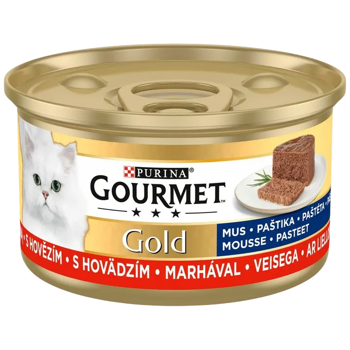 Gourmet Gold pasteet kassidele veis 85g