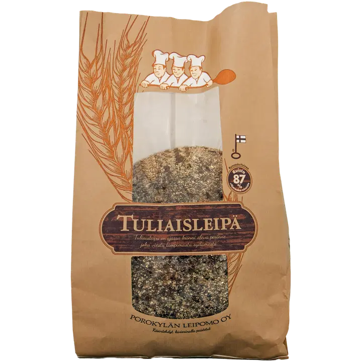 Porokylän Tuiaisleipä 1 kg ruisleipä