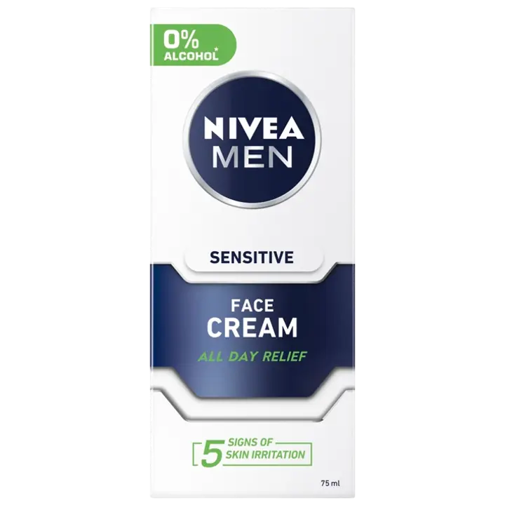 NIVEA MEN 75ml Sensitive Face Cream -kasvovoide