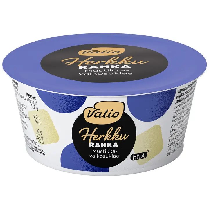 Valio Herkku rahka 130 g mustikka-valkosuklaa HYLA®