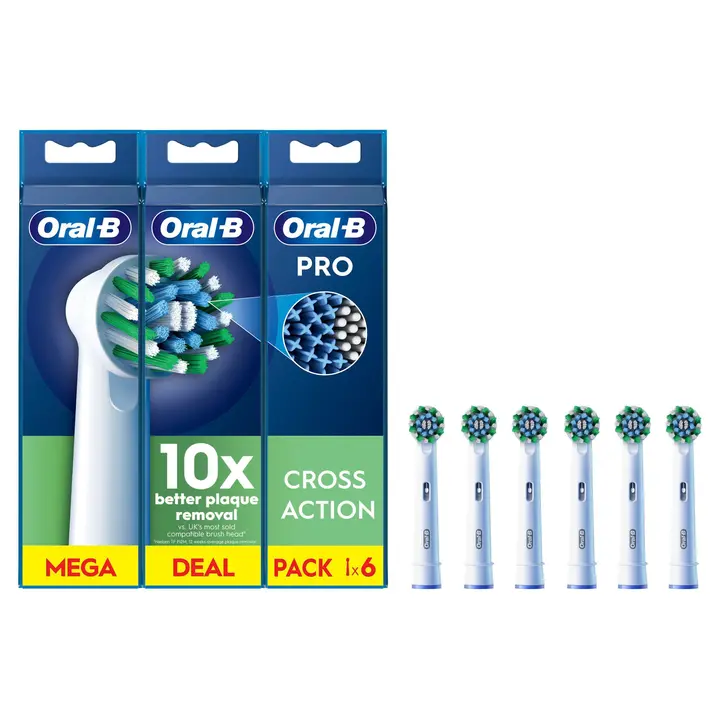 Oral-B PRO Cross Action 2+2+2kpl vaihtoharja