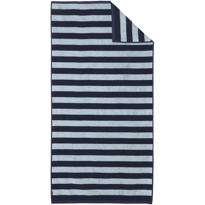 Ratia kylpypyyhe Raita 40x40 mm 70x140 cm vaalean sininen/sininen