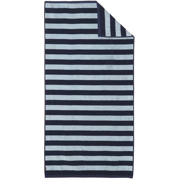 Ratia kylpypyyhe Raita 40x40 mm 70x140 cm vaalean sininen/sininen