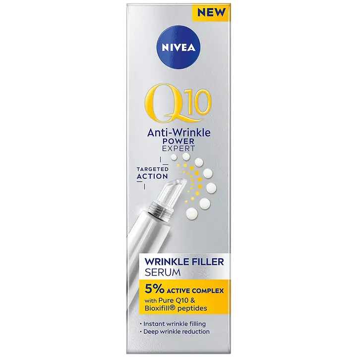 NIVEA Q10 Power Anti-Wrinkle Expert Wrinkle Filler Serum -kasvoseerumi 15ml