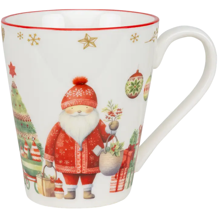 House posliinimuki Joulupukki 3,9 dl