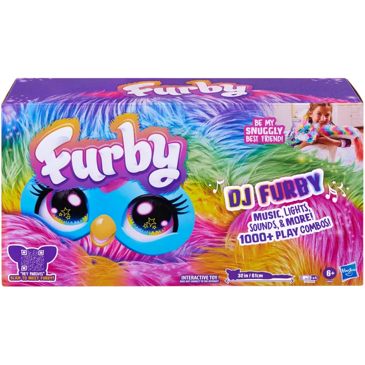 Interaktiivne mänguasi dj furby rainbow