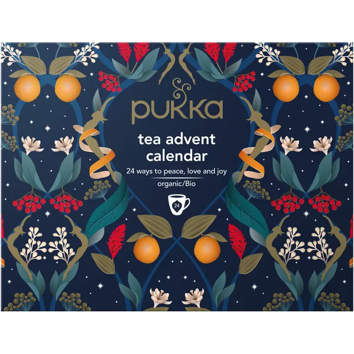 Pukka Yrttitee Luomu Joulukalenteri 2024 42g 24p