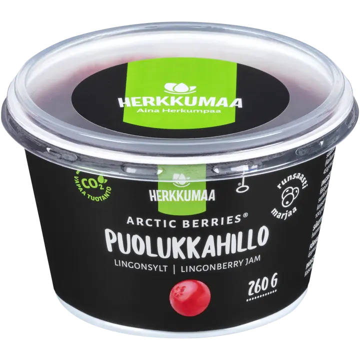 Herkkumaa Arctic Berries Puolukkahillo 260g