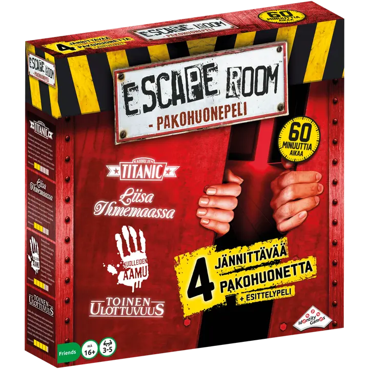 Escape Room pakohuonepeli Red