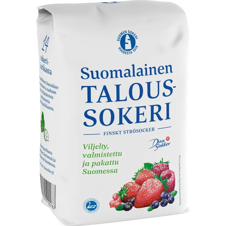 Dansukker Suomalainen Taloussokeri 1kg